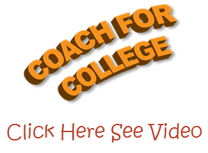 Coach for College Logo See Video Text