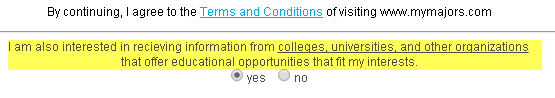 my-majors-opt-in-offer-acceptance-yes-no
